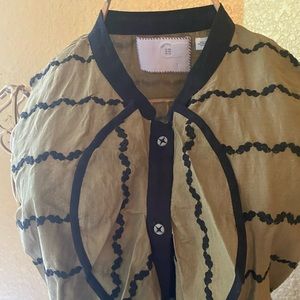 Never wore black and green dress